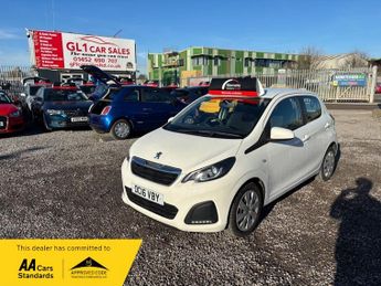 Peugeot 108 ACTIVE + ULEZ COMPLIANT + BLUETOOTH + LOW INSURANCE + 3M WARRANT