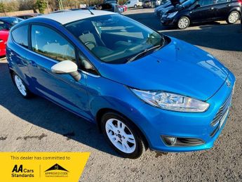 Ford Fiesta ZETEC BLUE EDITION SPRING £20 TAX+NAV+P/SENS+B/TOOTH