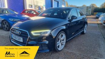 Audi A3 1.5 TFSI CoD S line Saloon 4dr Petrol Manual Euro 6 (s/s) (150 p
