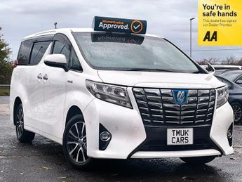 Toyota Alphard 2.5 Hybrid Automatic 7 Seats 5dr MPV Executive Lounge Roof LED T
