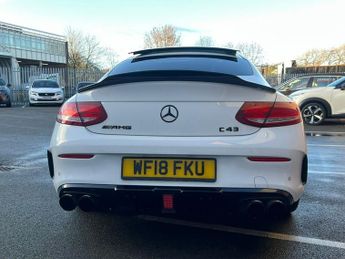 Mercedes-Benz C Class 3.0 C43 V6 AMG (Premium) G-Tronic+ 4MATIC Euro 6 (s/s) 2dr