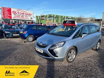 Vauxhall Zafira EXCLUSIV + PARKING SENSORS + LOW MILAGE + LOW INSURANCE + 3M WAR