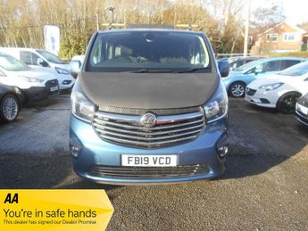 Vauxhall Vivaro 2019 CREW CAB NO VAT L1H1 2900 LIMITED EDITION NAV CDTI DCB BITU