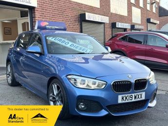 BMW 118 118d M SPORT buy no deposit from £62 a week t&c sat nav leather 