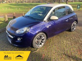Vauxhall ADAM JAM 1.2 16v JAM Checkered Flag Edition Hatchback 3Dr Petrol Manu