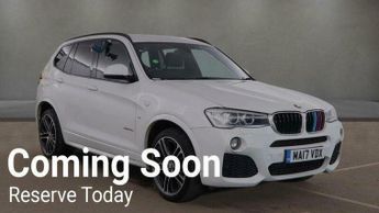 BMW X3 2.0 20d M Sport Auto xDrive Euro 6 (s/s) 5dr