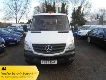 Mercedes Sprinter 2017 314CDI CREW-CAB TIPPER NO VAT EURO 6