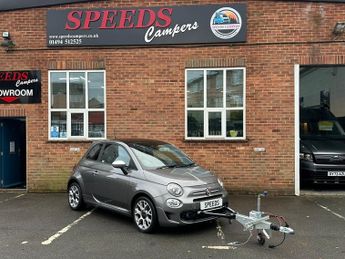 Fiat 500 Rockstar (s/s) ? Motorhome Tow Car (Braked A-Frame)