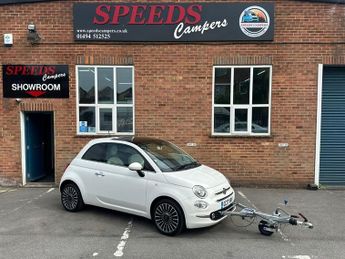 Fiat 500 1.2 Lounge comes fully equipped as a motorhome tow car