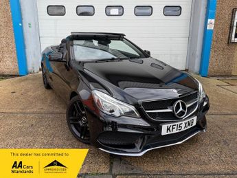 Mercedes E Class E220 2.1 BlueTEC AMG Line Cabriolet G-Tronic+ Euro 6 (s/s) 2dr