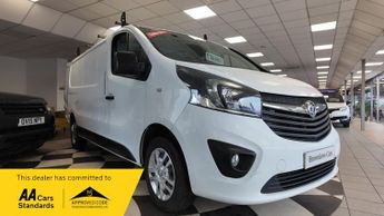 Vauxhall Vivaro L2H1 2900 SPORTIVE CDTI 68 PLATE NO VAT AIRCON 81000 MILES