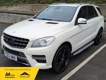 Mercedes M Class 2013 MERCEDES-BENZ ML250 2.1 CDI B/TEC AMG SPORT AUTO * NAV * EL