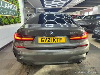 BMW 3 SERIES 320d M SPORT [3X SERVICES, SAT NAV, LEATHER, HEATED SEATS & REVE