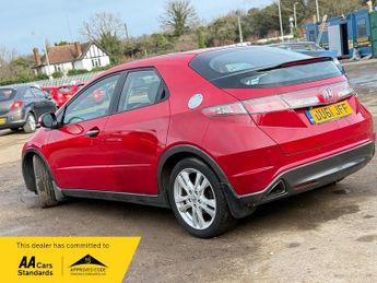 Honda Civic 1.8 i-VTEC EX GT Hatchback 5dr Petrol Automatic (169 g/km, 138 b