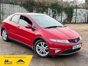 Honda Civic 1.8 i-VTEC EX GT Hatchback 5dr Petrol Automatic (169 g/km, 138 b