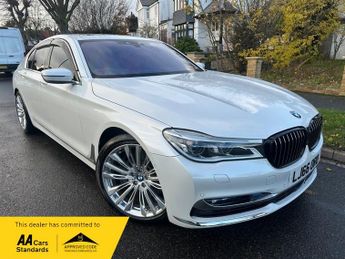 BMW 750 750i 4.4 V8 Exclusive Saloon 4dr Petrol Auto Euro 6 (s/s) (450 p