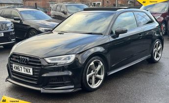 Audi S3 2.0 TFSI Black Edition Hatchback 3dr Petrol S Tronic quattro Eur