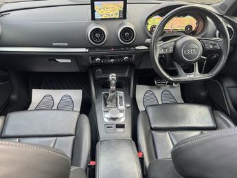 Audi S3 2.0 TFSI Black Edition Hatchback 3dr Petrol S Tronic quattro Eur