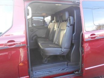 Ford Transit Custom 2.O 320 SPORT ECOBLUE CREW VAN AUTO EURO 6 NO VAT WET BELT HAS J