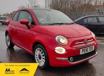 Fiat 500 1.2 Lounge Hatchback 3dr Petrol Manual Euro 6 (s/s) (69 bhp)