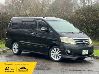 Toyota Alphard Camper Converted