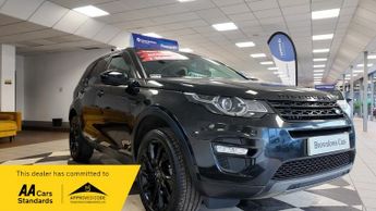 Land Rover Discovery Sport TD4 HSE BLACK 17 PLATE SAT NAV AUTO PANO ROOF LEATHER 7 SEATER