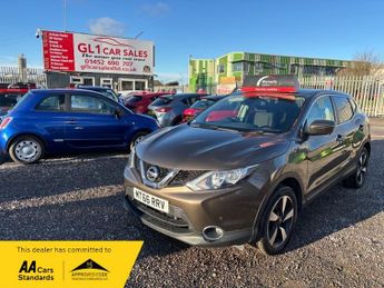 Nissan Qashqai N-CONNECTA DIG-T+66K MILES+ SAT NAV+360 CAMERA+BLUETOOTH+LOW INS
