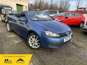 Volkswagen Golf TDi SE TDI BLUEMOTION TECHNOLOGY CONVERTIBLE