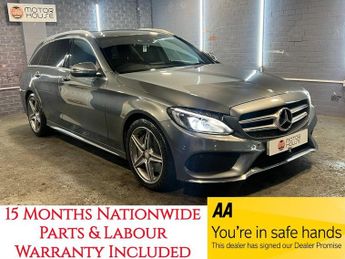 Mercedes C Class 2.1 C250d AMG Line 7G-Tronic+ Euro 6 (s/s)