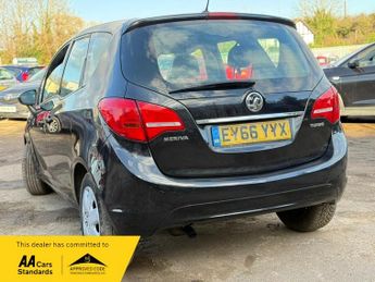 Vauxhall Meriva 1.4i Turbo Exclusiv MPV 5dr Petrol Manual Euro 6 (120 ps)