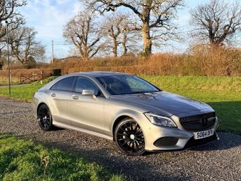 Mercedes CLS 3.0 CLS350 V6 BlueTEC AMG Line Coupe 4dr Diesel G-Tronic+ Euro 6