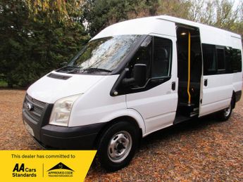 Ford Transit T350 HDT 2.2 TDCi MINIBUS RWD L3 H2 133 PS 14 SEATER ** L@@K AT 