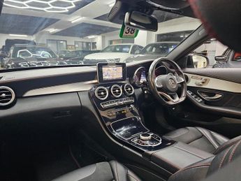Mercedes C Class AMG C 43 4MATIC PREMIUM [SAT NAV, HEATED SEATS & PANORAMIC ROOF]