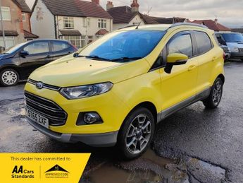 Ford EcoSport 1.0T EcoBoost Titanium SUV 5dr Petrol Manual 2WD Euro 5 (s/s) (1