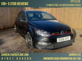 Volkswagen Polo 1.8 TSI BlueMotion Tech GTI Euro 6 (s/s) 3dr