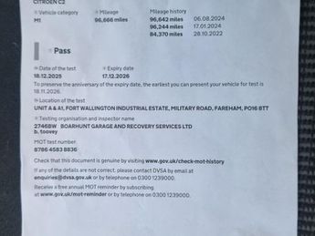 Citroen C2 SENSODRIVE STOP & START