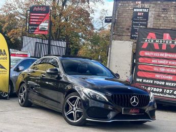 Mercedes C Class 2.1 C220d AMG Line (Premium Plus) G-Tronic+ Euro 6 (s/s) 4dr