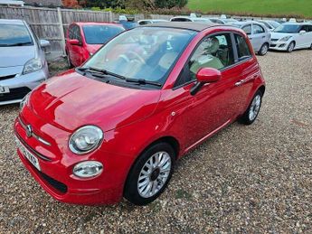 Fiat 500C 1.2 Lounge Convertible 2dr Petrol Dualogic Euro 6 (s/s) (69 bhp)