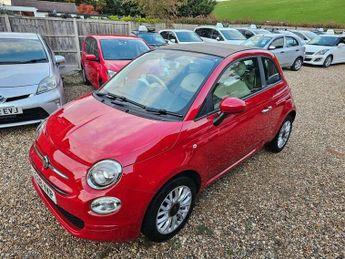 Fiat 500C 1.2 Lounge Convertible 2dr Petrol Dualogic Euro 6 (s/s) (69 bhp)