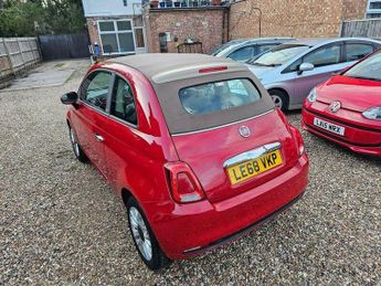 Fiat 500C 1.2 Lounge Convertible 2dr Petrol Dualogic Euro 6 (s/s) (69 bhp)