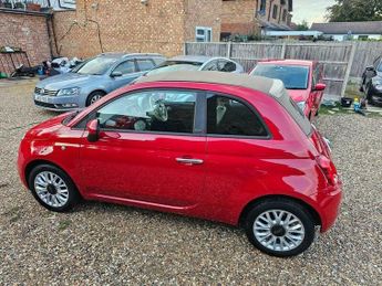 Fiat 500C 1.2 Lounge Convertible 2dr Petrol Dualogic Euro 6 (s/s) (69 bhp)