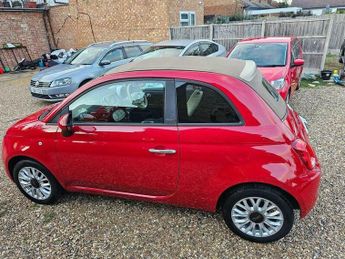 Fiat 500C 1.2 Lounge Convertible 2dr Petrol Dualogic Euro 6 (s/s) (69 bhp)