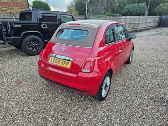 Fiat 500C 1.2 Lounge Convertible 2dr Petrol Dualogic Euro 6 (s/s) (69 bhp)