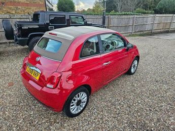 Fiat 500C 1.2 Lounge Convertible 2dr Petrol Dualogic Euro 6 (s/s) (69 bhp)