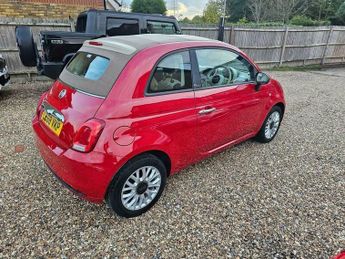 Fiat 500C 1.2 Lounge Convertible 2dr Petrol Dualogic Euro 6 (s/s) (69 bhp)