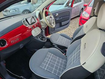Fiat 500C 1.2 Lounge Convertible 2dr Petrol Dualogic Euro 6 (s/s) (69 bhp)