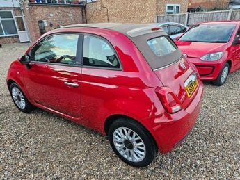 Fiat 500C 1.2 Lounge Convertible 2dr Petrol Dualogic Euro 6 (s/s) (69 bhp)
