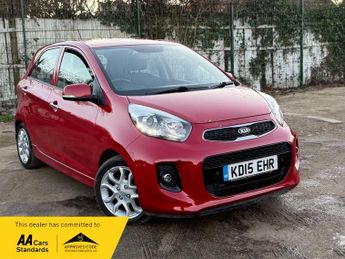 Kia Picanto 1.25 3 Hatchback 5dr Petrol Auto Euro 5 (84 bhp)