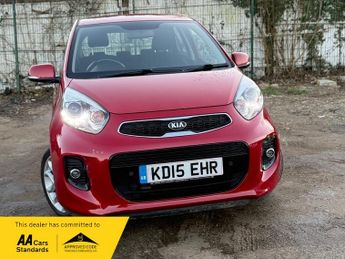 Kia Picanto 1.25 3 Hatchback 5dr Petrol Auto Euro 5 (84 bhp)