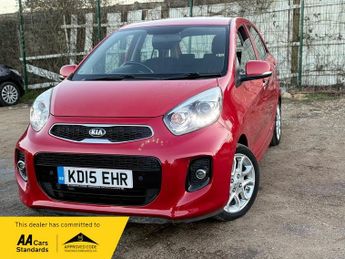 Kia Picanto 1.25 3 Hatchback 5dr Petrol Auto Euro 5 (84 bhp)